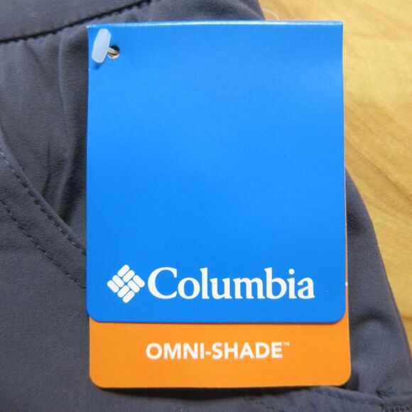 COLUMBIA Marina Bay Nocturnal Blue Skort Sz M Pull On Omni Shade Skirt Short NWT - Picture 5 of 13